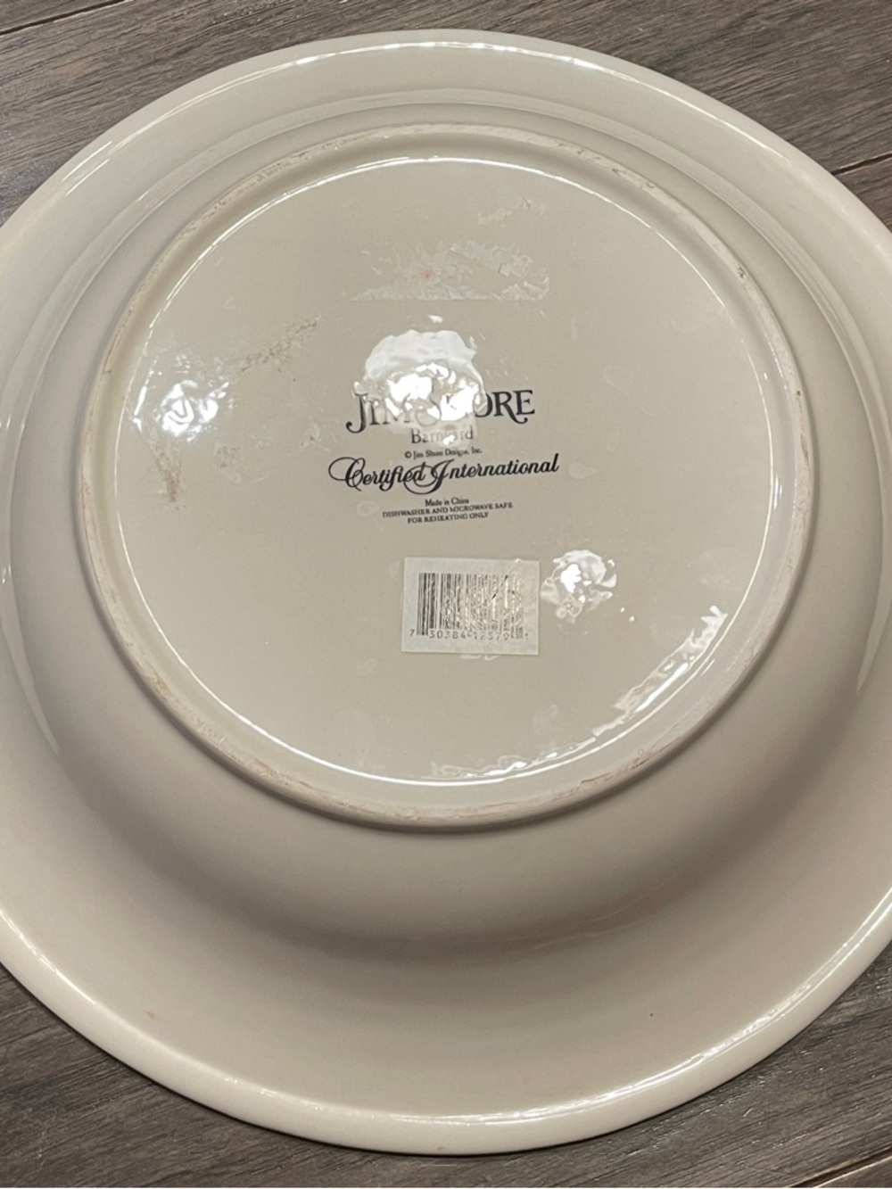 Jim Shore Multicolor Rooster Decorative Serving Bowl - Green, Red, Cream - Picture 8 of 8